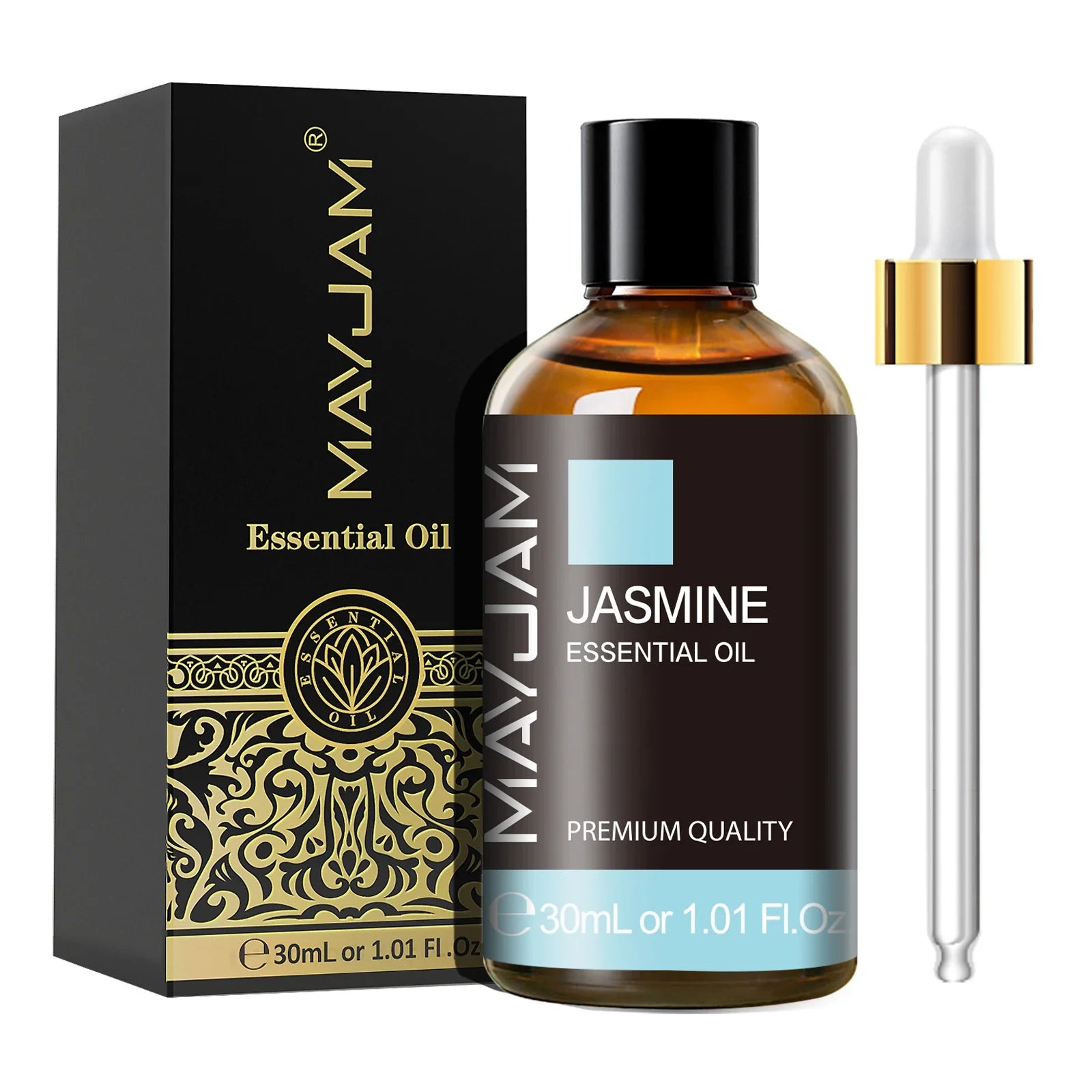 30ML Essential Oils Vetiver Thyme Vanilla Peppermint Ylang Ylang Jasmine Eucalyptus for Humidifier Scented Candle